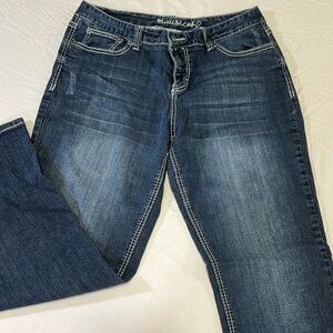 Maurice’s bootcut dark jeans